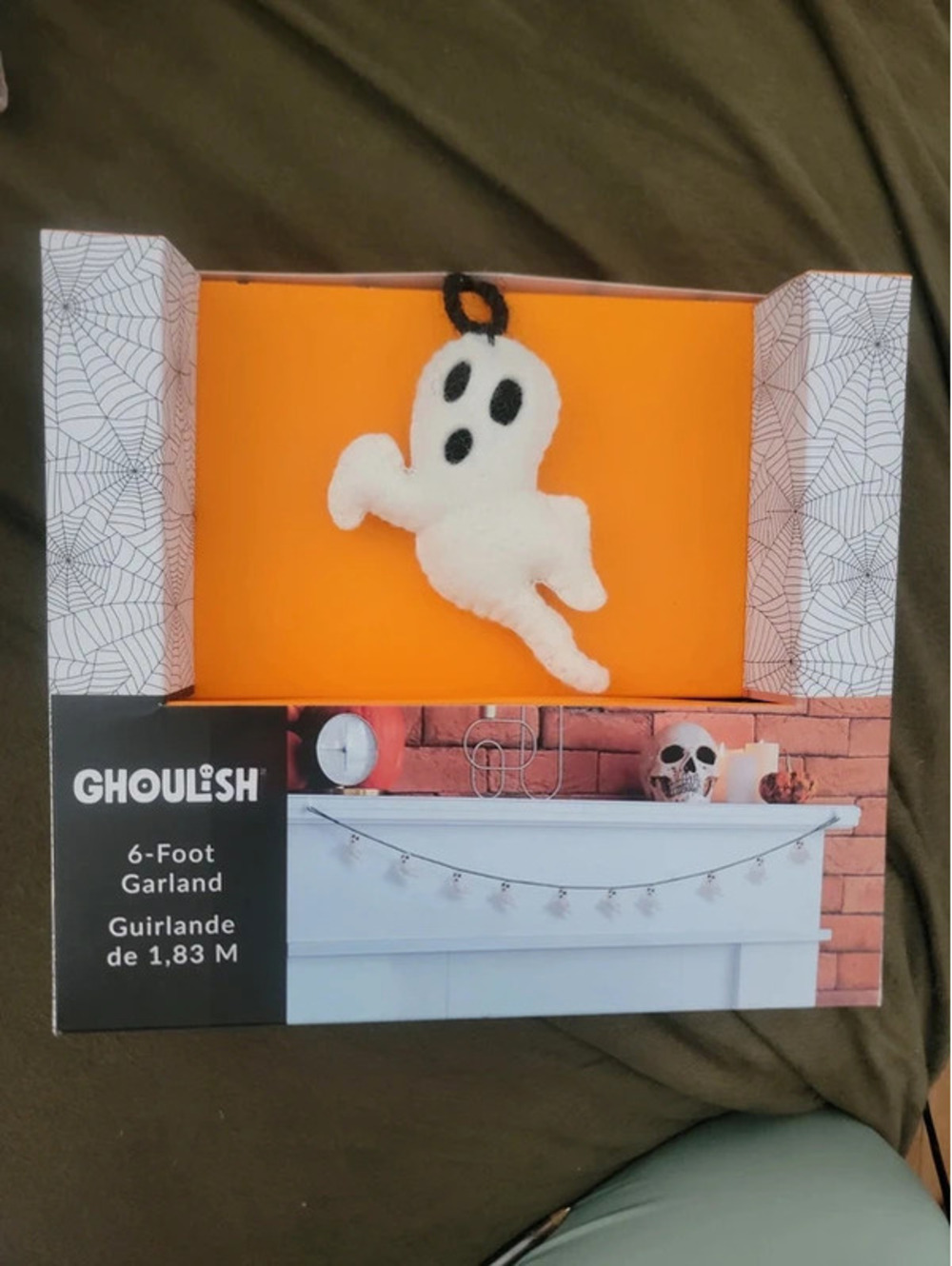 6 ft ghost garland